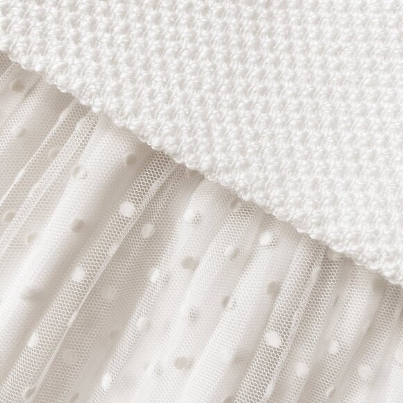 [NWT] Self Portrait Cream Off Shoulder Midi Dress - Picture 4 of 4